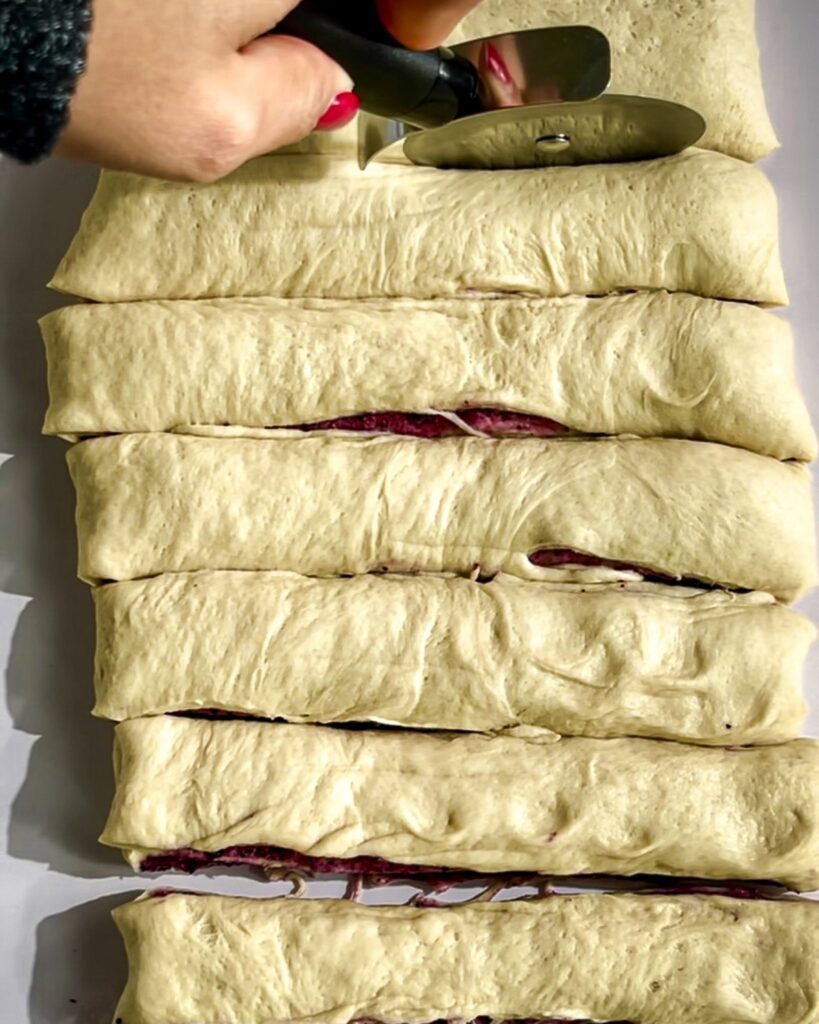 Blueberry Brioche Rolls
