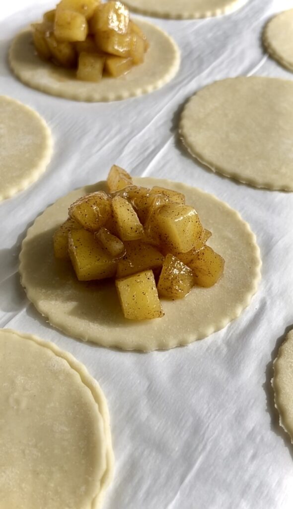 mini apple hand pies