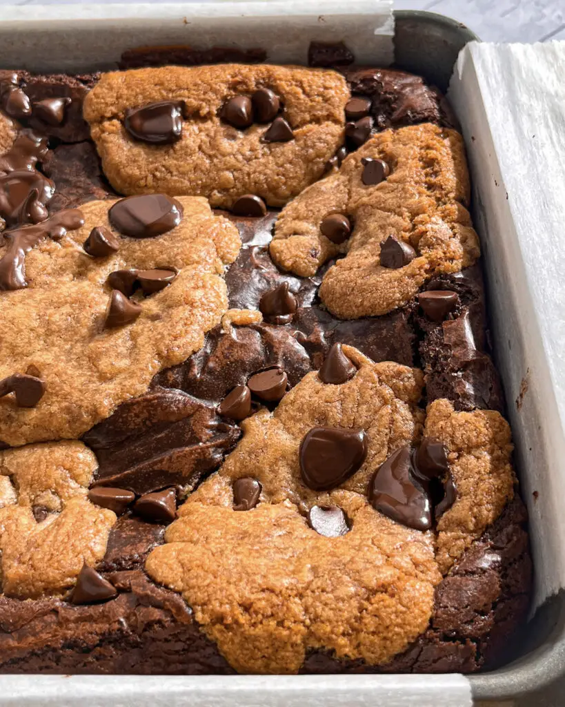 best eggless Brookies