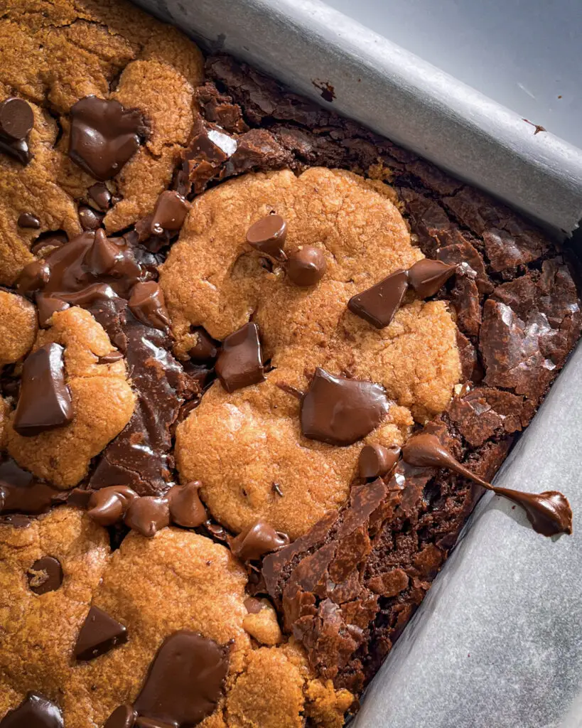 how to make eggless brookies