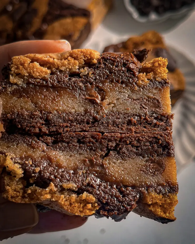 how to make eggless brookies