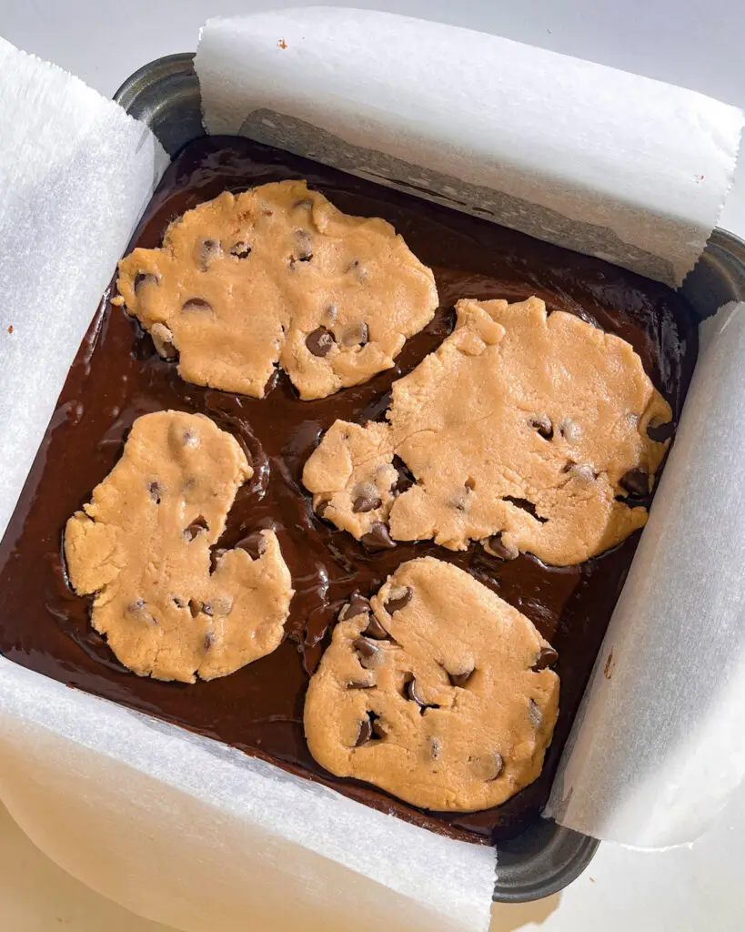 how to make eggless brookies