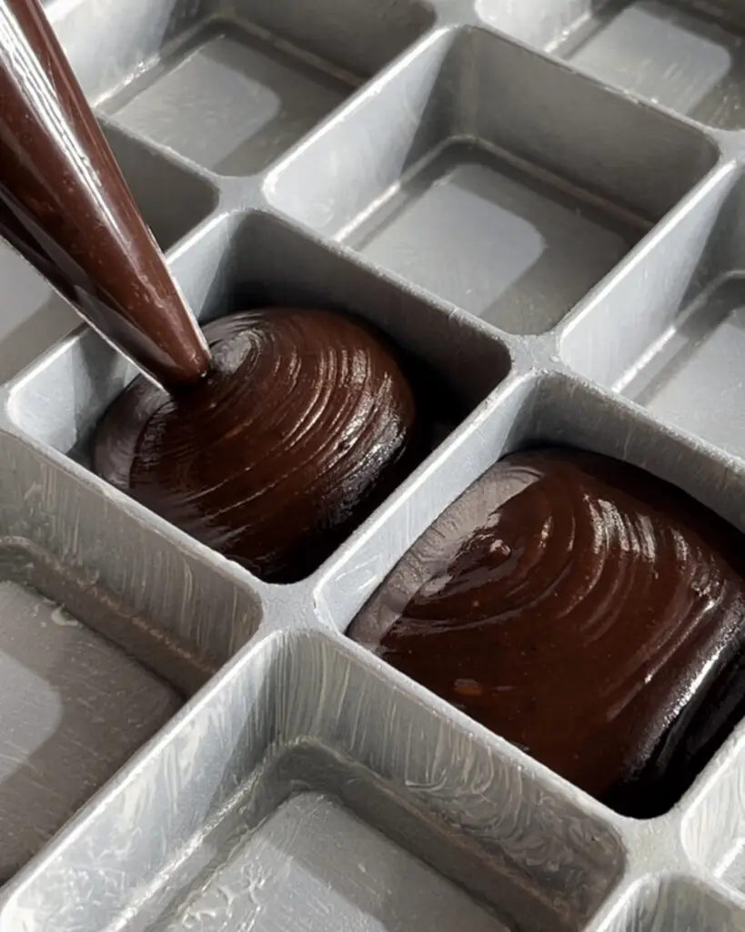 Mini Salted Caramel Brownies for christmas and birthday parties