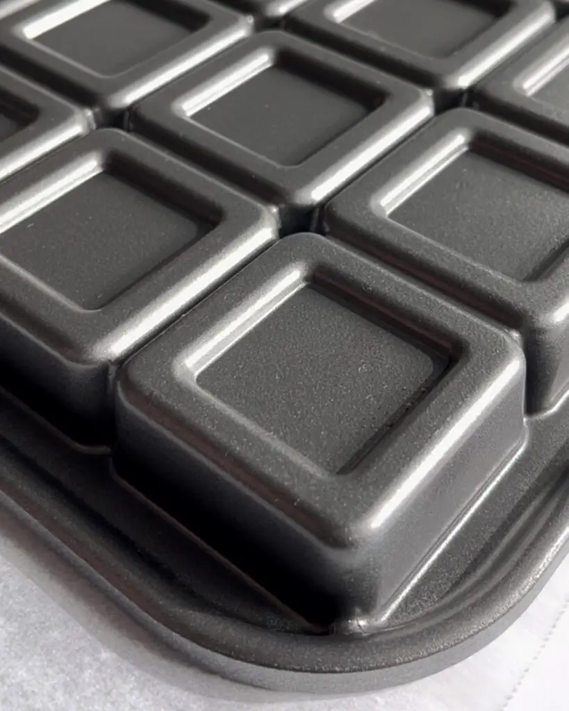 how to make Mini Salted Caramel Brownies for christmas and birthday parties