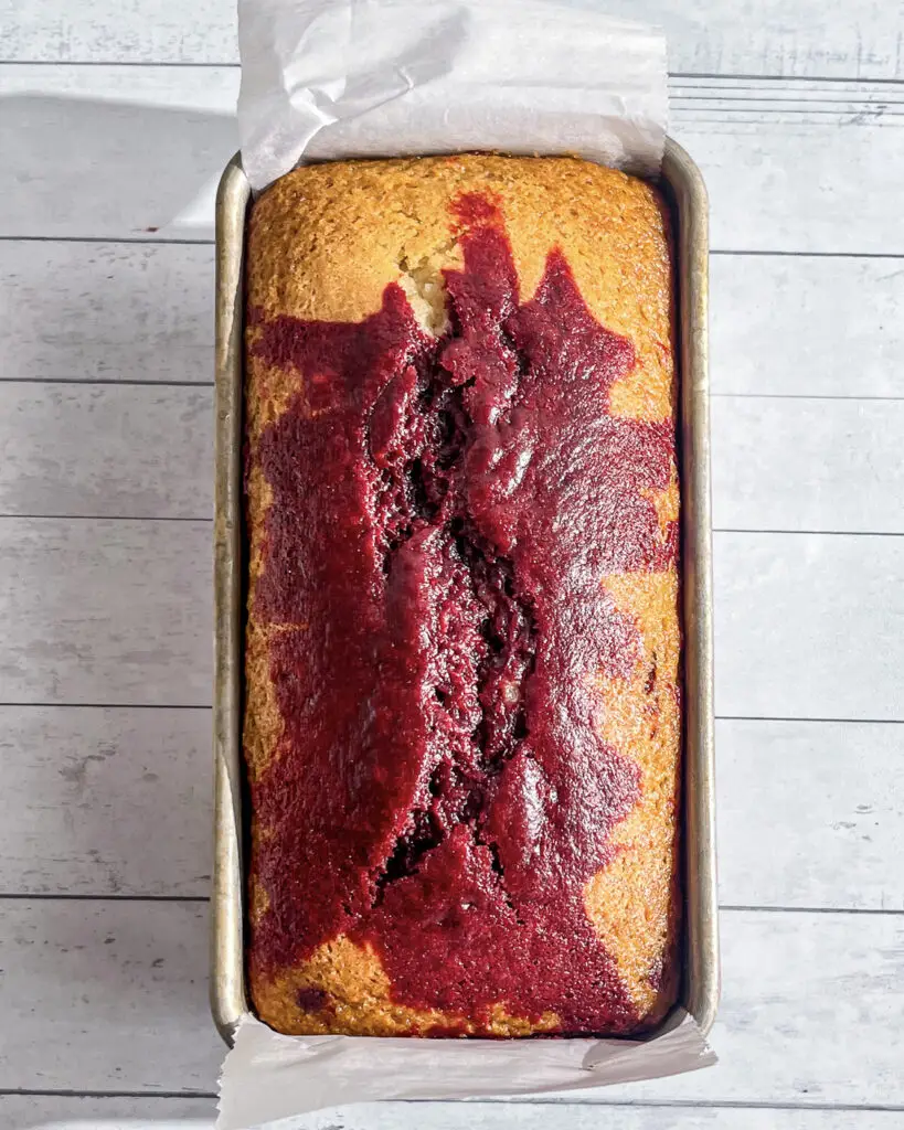 Best eggless red velvet loaf cake recipe