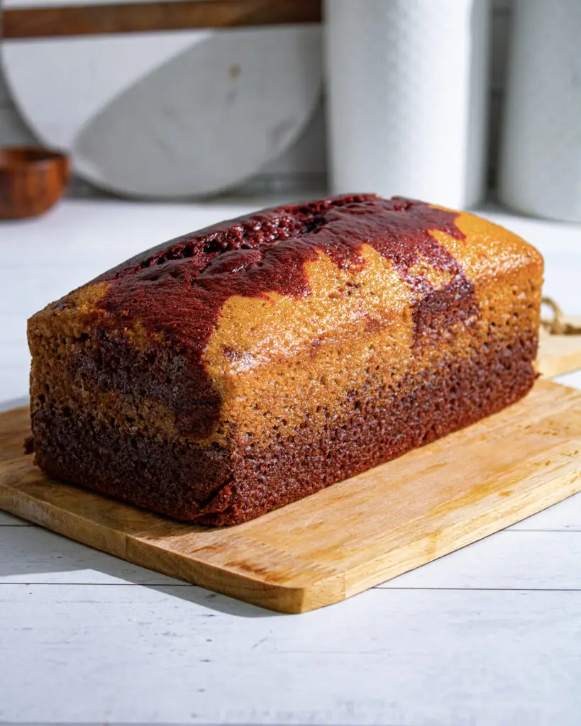 Red Velvet Loaf Cake