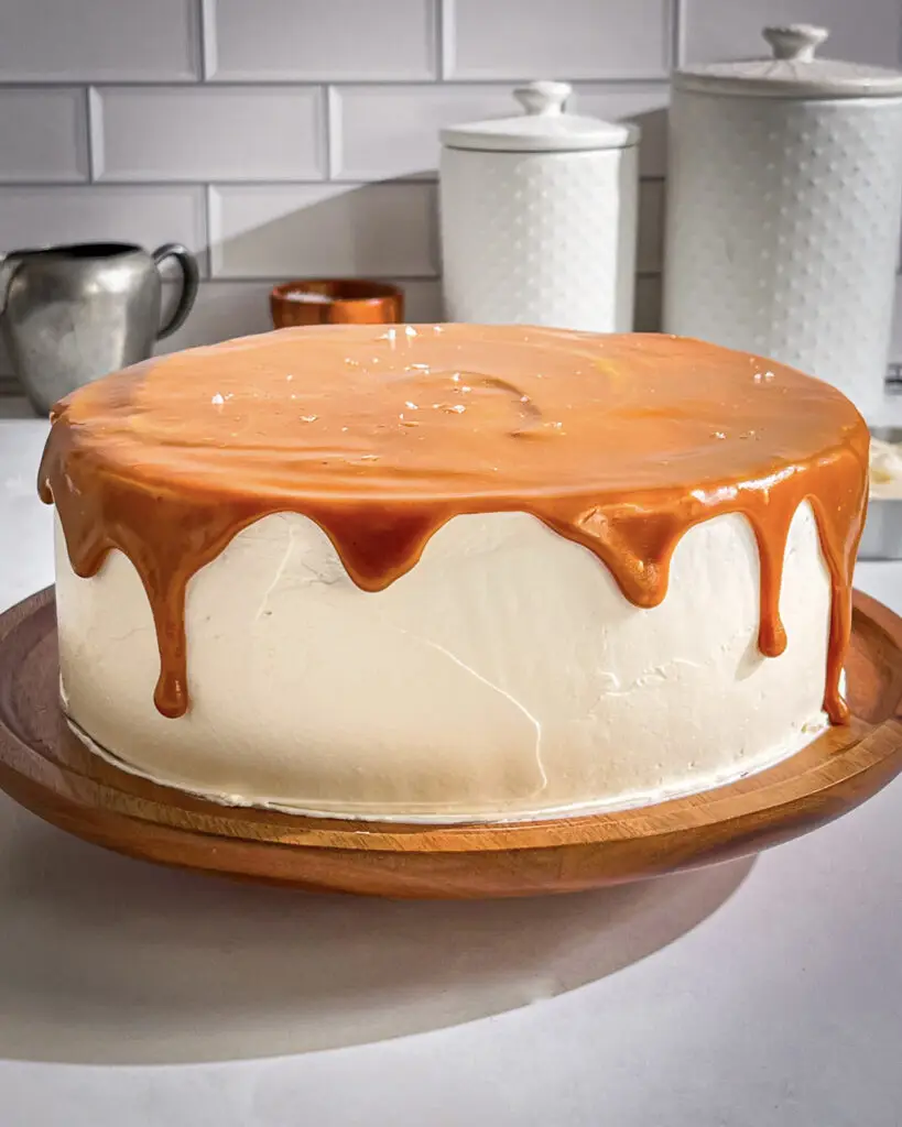 Vanilla Caramel Cake