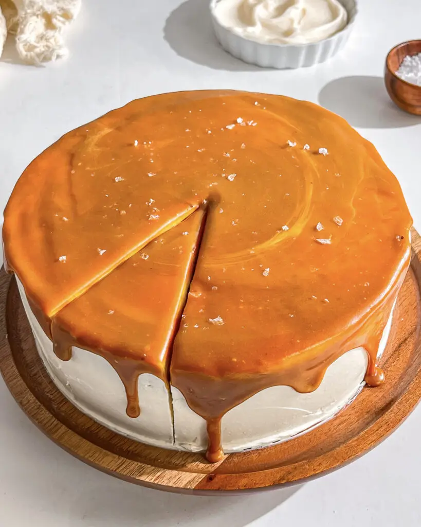 Vanilla Caramel Cake