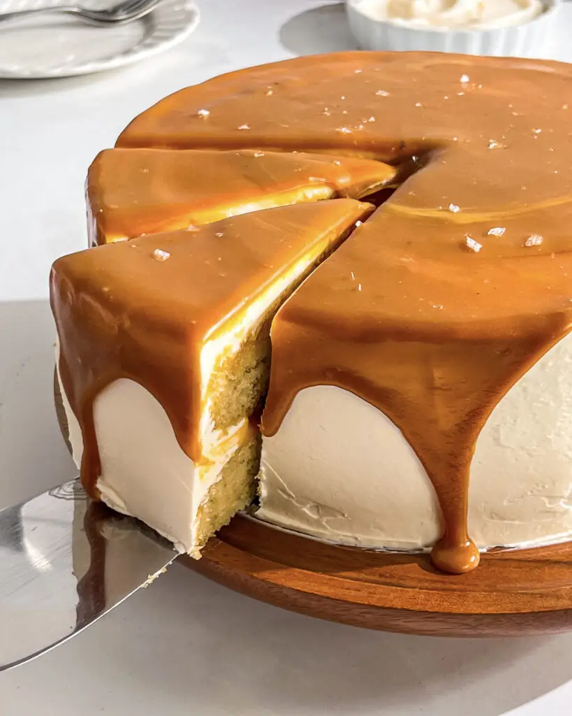 Vanilla Caramel Cake