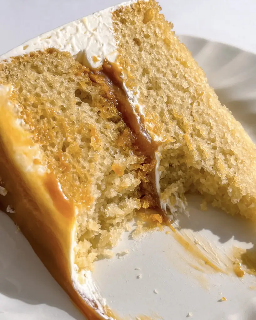 Vanilla Caramel Cake