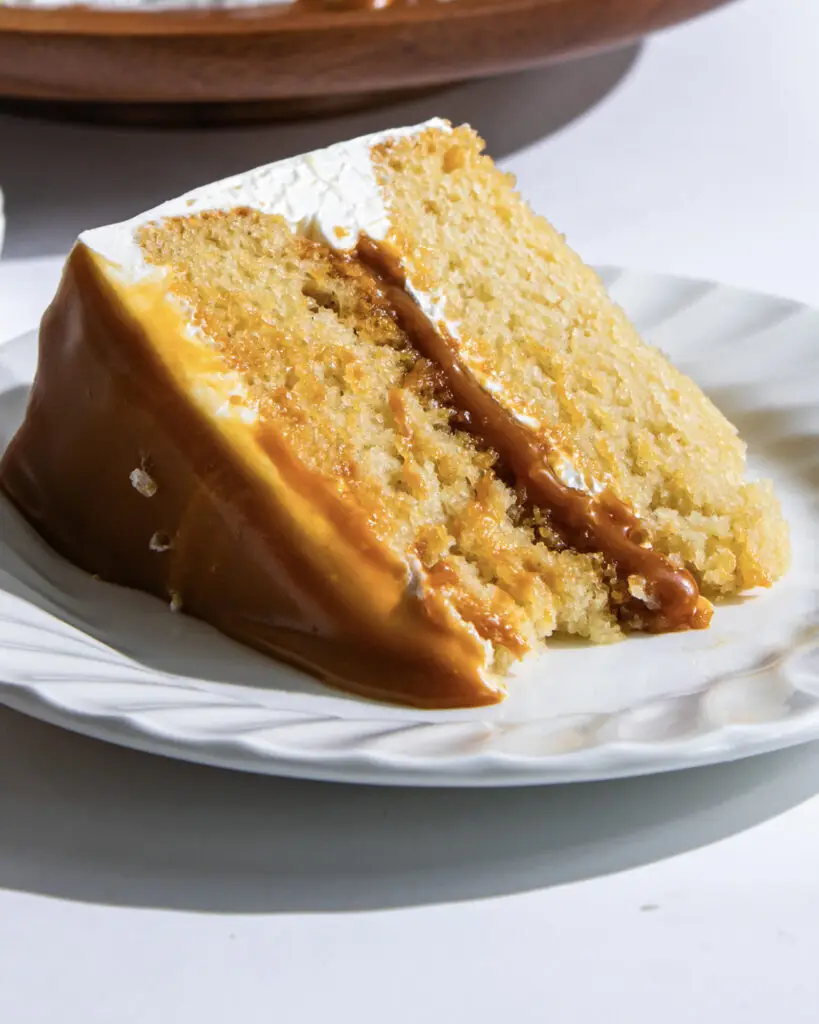 Vanilla Caramel Cake