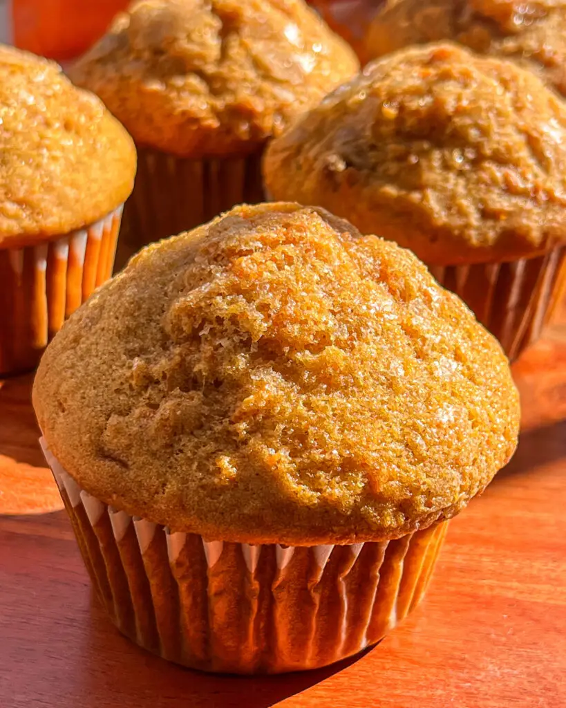 How to make soft and fluffy eggless carrot cake muffins