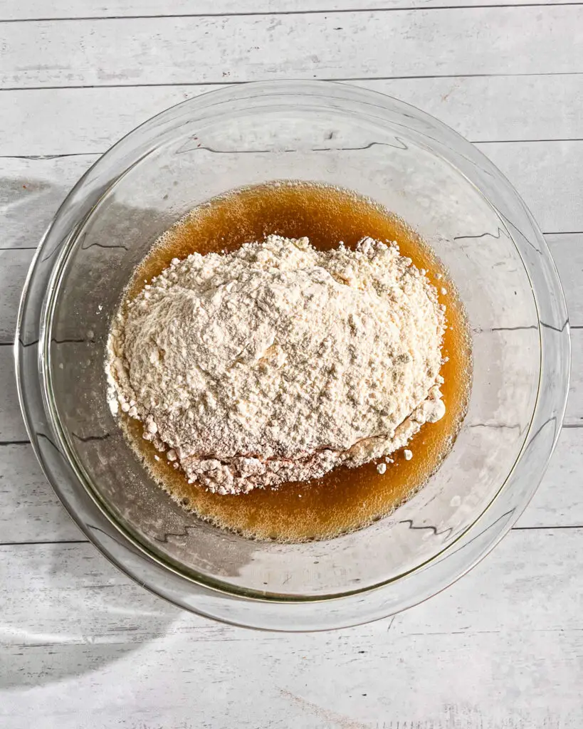 Step-by-step guide to baking eggless carrot cake muffins
