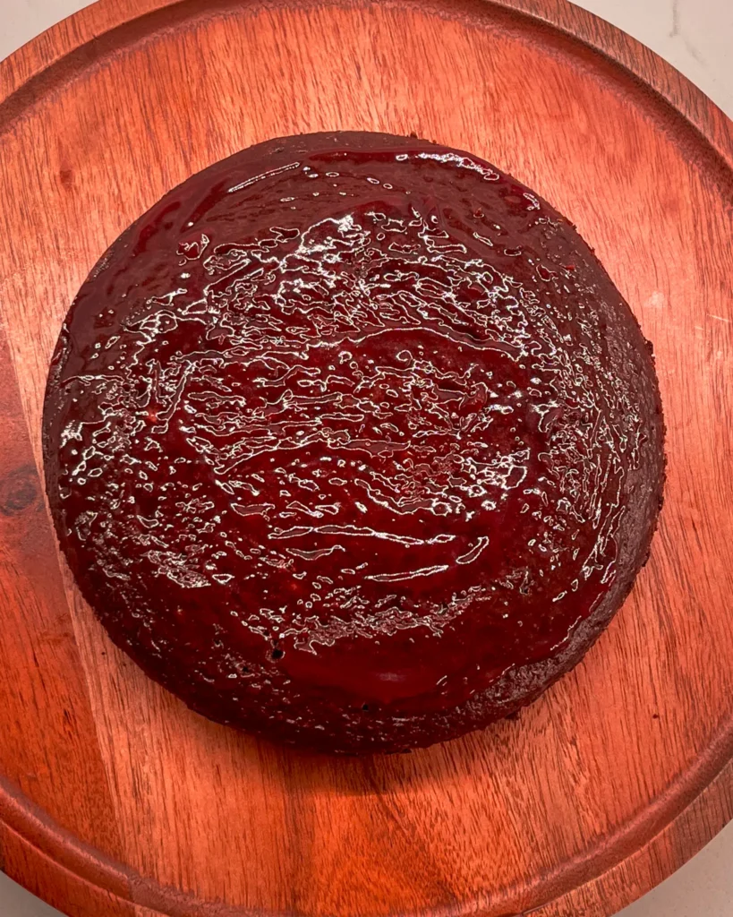 black forest cake without eggs and butter