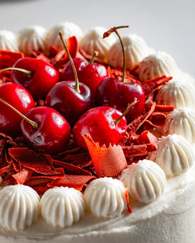 homemade black forest cake eggless