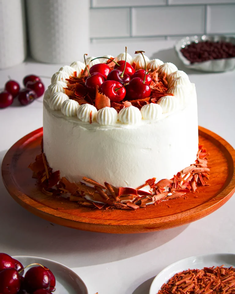 how to make black forest cake without eggs