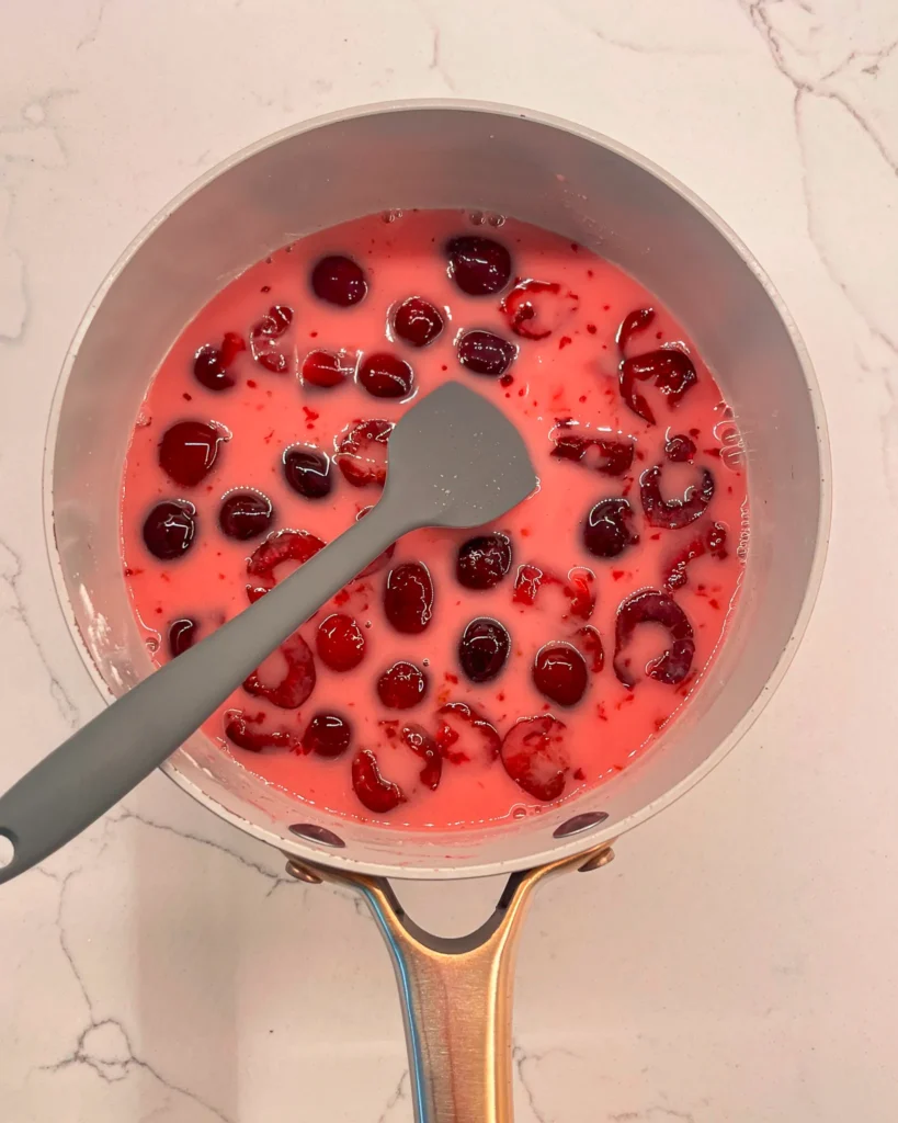 vegan cherry filling for black forest cake