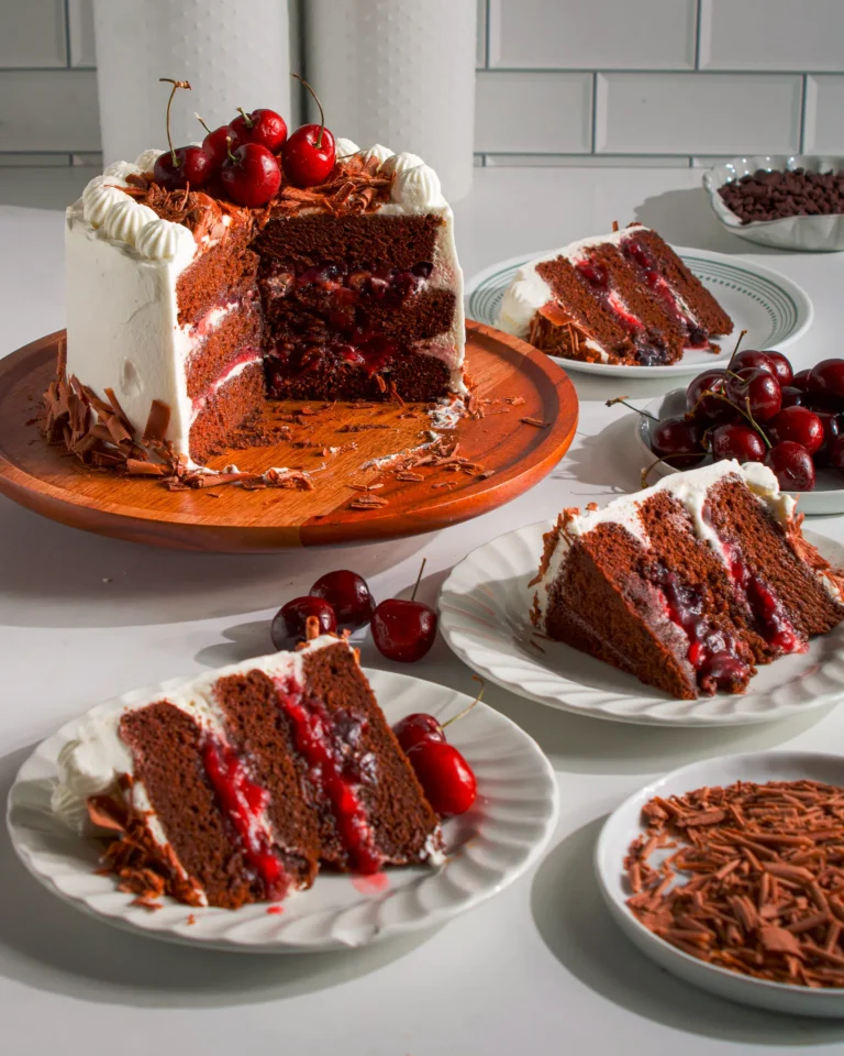 whipped cream frosting for black forest cake