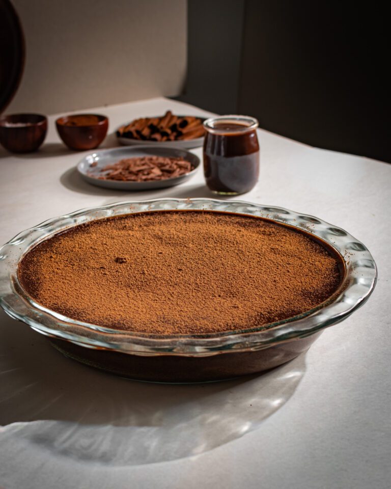 Eggless Chocolate Pudding Cake recipe step by step