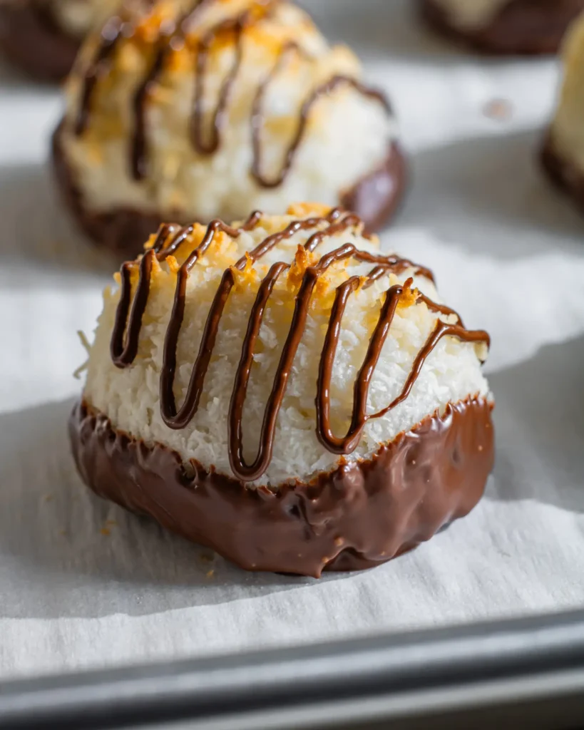 the best eggless glutenfree Coconut Macaroons Cookie Recipe