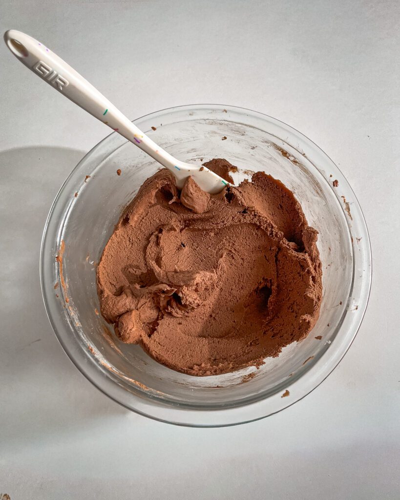 how to make Chocolate Butter Cookies (spritz biscuits)
