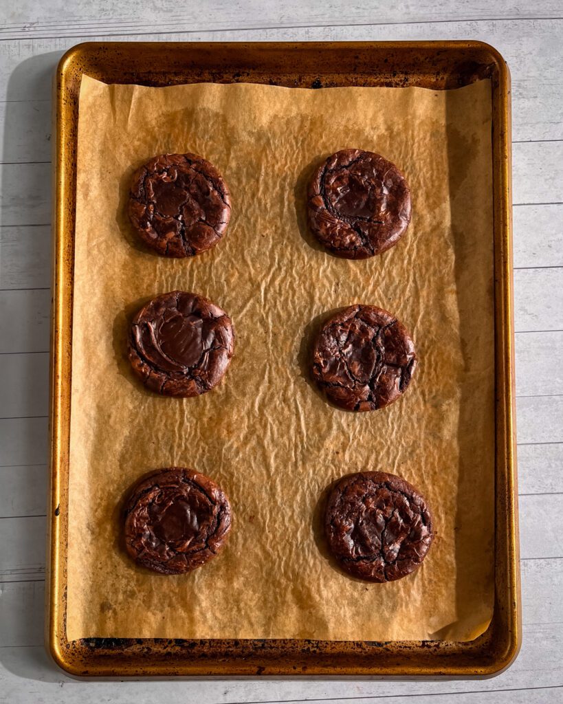 Eggless Brownie Cookies (Vegan-Friendly, Fudgy, No Chill)