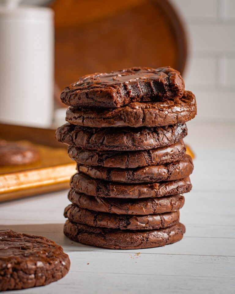 No-Chill Eggless - vegan - dairyfree Brownie Cookies for christmas