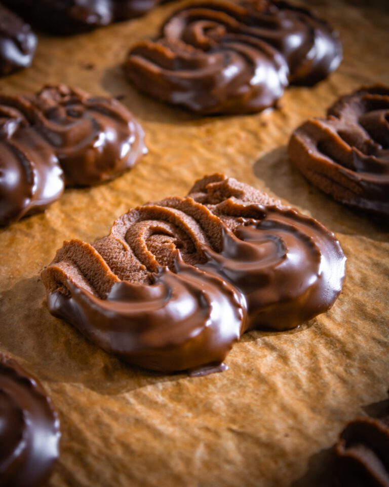 double chocolate Chocolate butter Cookies for the holidays