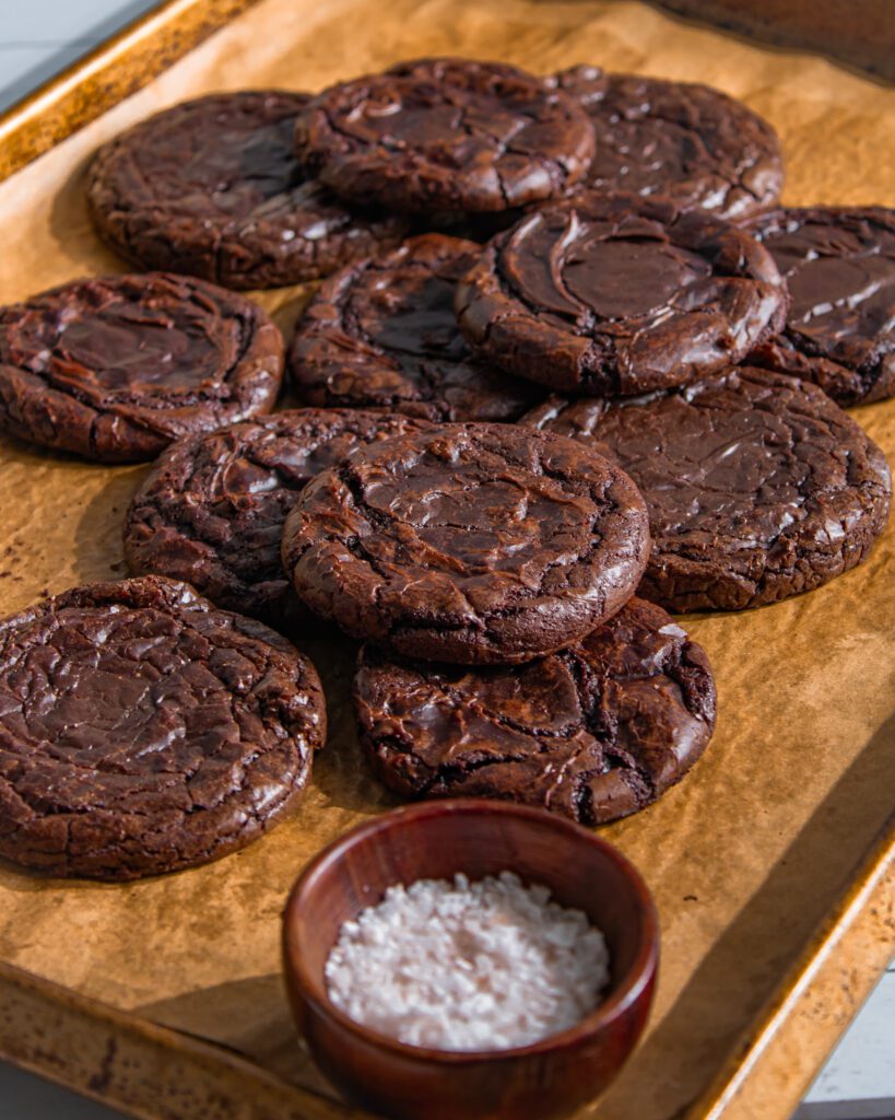 vegan brownie cookies