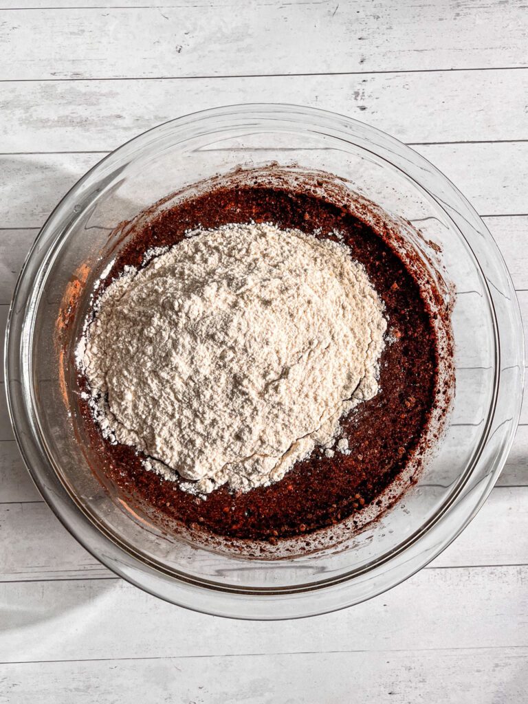 Eggless Chocolate Loaf Cake with chocolate cream cheese frosting (Moist, Tender & Easy) step by step