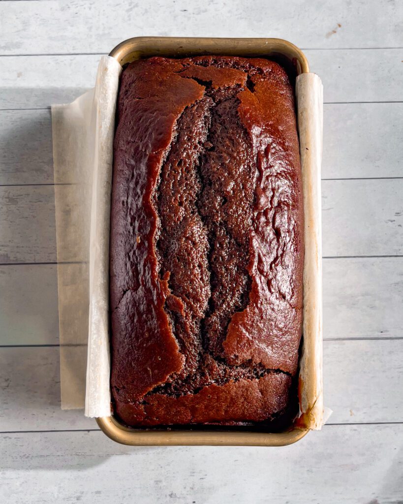 Eggless Chocolate Loaf Cake with chocolate cream cheese frosting (Moist, Tender & Easy) step by step