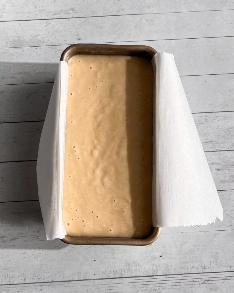 Fluffy coconut lemon loaf using yogurt