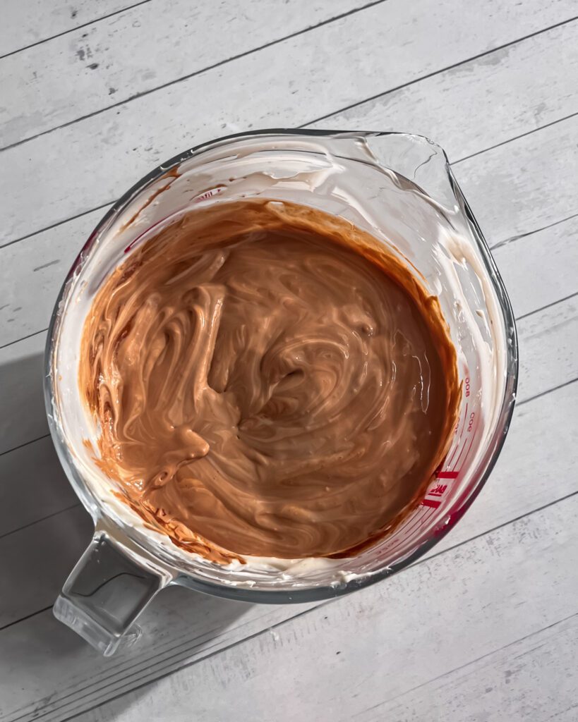 coffee cream cheese filling for chocolate bundt cake